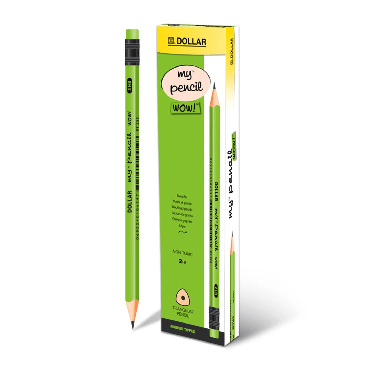 Dollar my Pencil 2HB 12 Pieces/Box