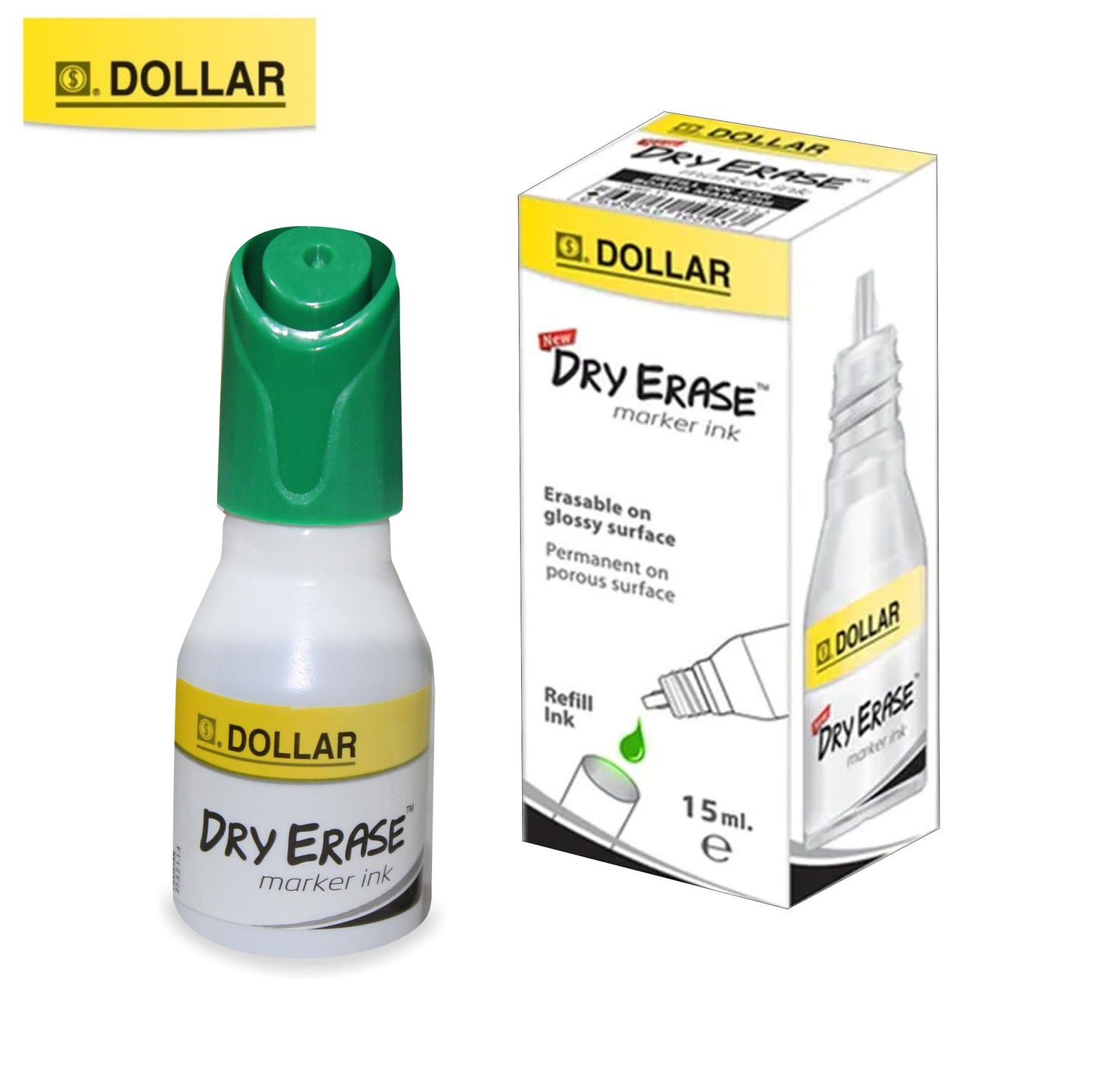 Dollar Dry Erase Ink - Green
