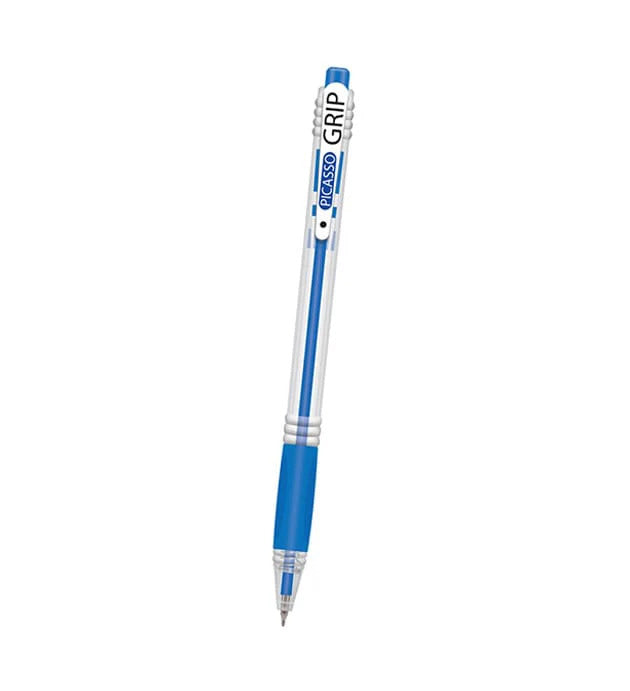 Picasso Grip Ball Pen Blue 10Pcs/Box