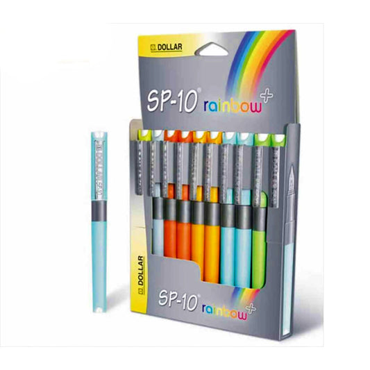 DOLLAR Fountain Pen SP10 Rainbow 1 Pc