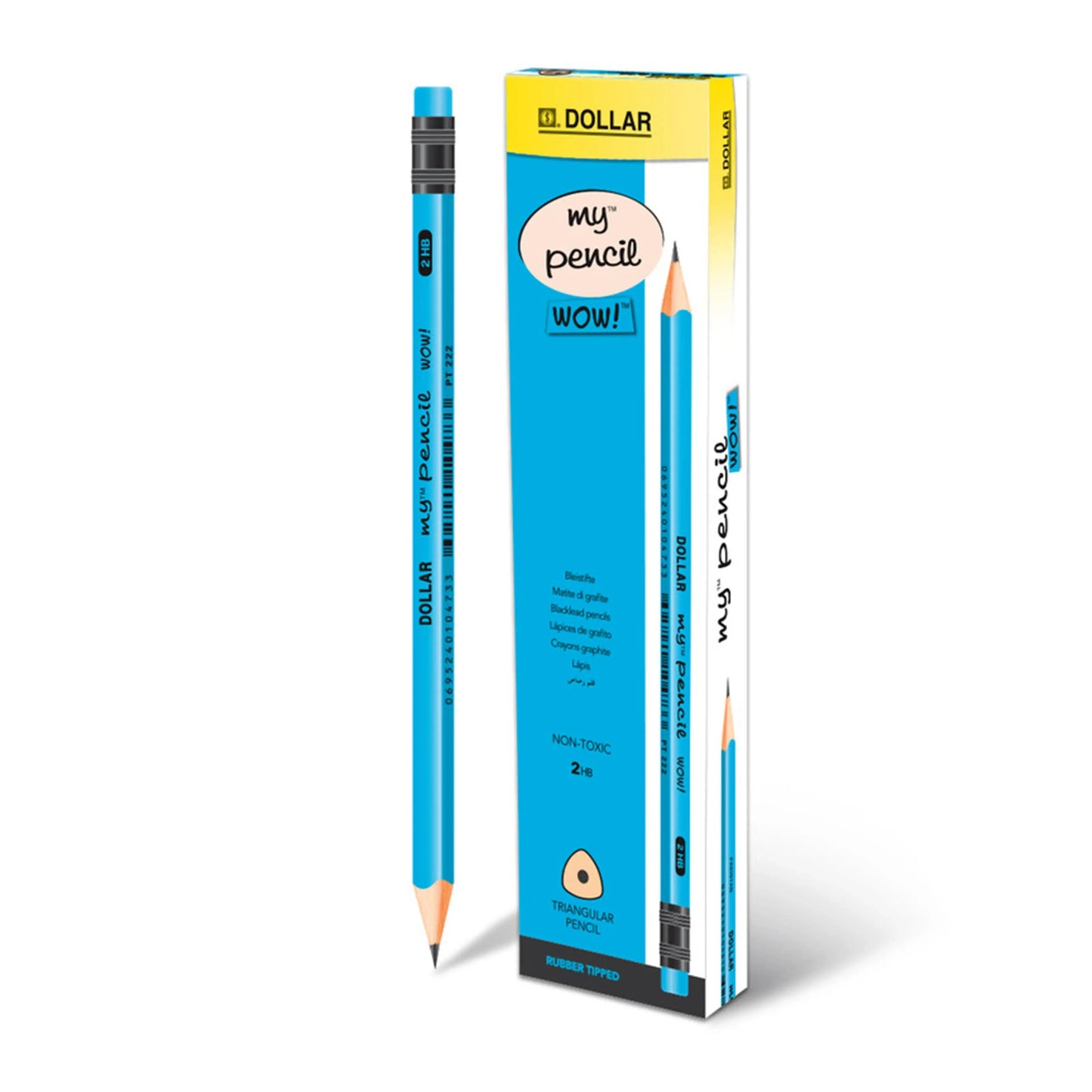 Dollar my Pencil 2HB 12 Pieces/Box